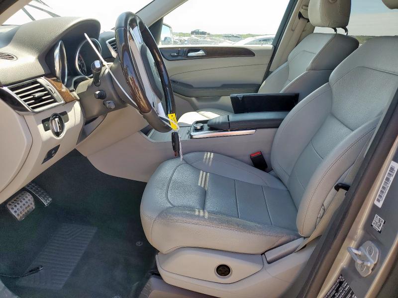 4JGDA5HBXEA350248 - 2014 MERCEDES-BENZ ML 350 4MATIC GRAY photo 7