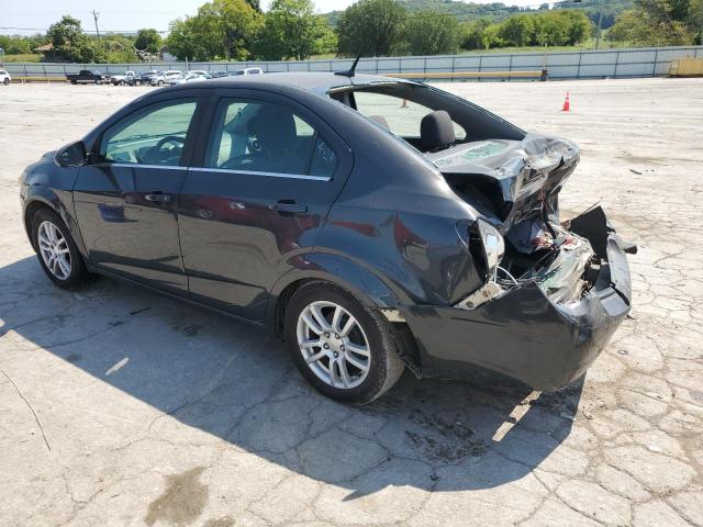 1G1JC5SH3E4149118 - 2014 CHEVROLET SONIC LT GRAY photo 2