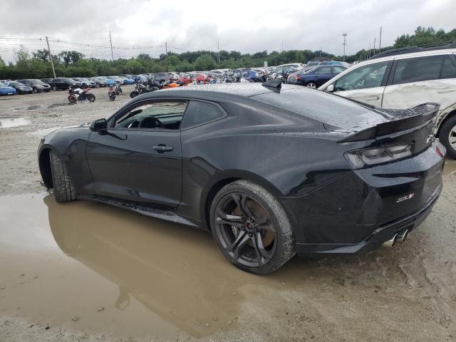 1G1FJ1R69J0138697 - 2018 CHEVROLET CAMARO ZL1 BLACK photo 2