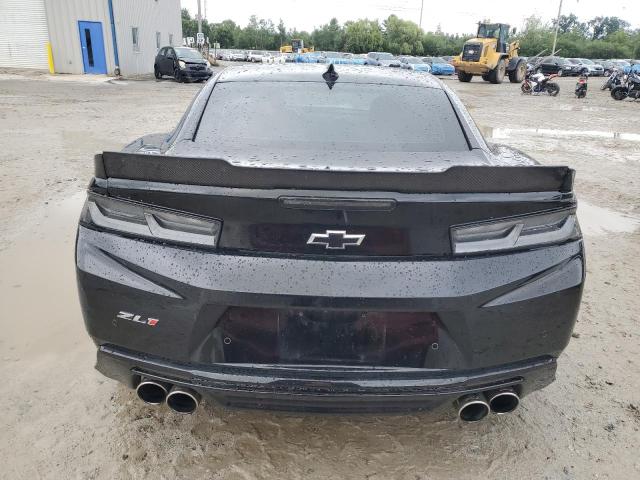 1G1FJ1R69J0138697 - 2018 CHEVROLET CAMARO ZL1 BLACK photo 6