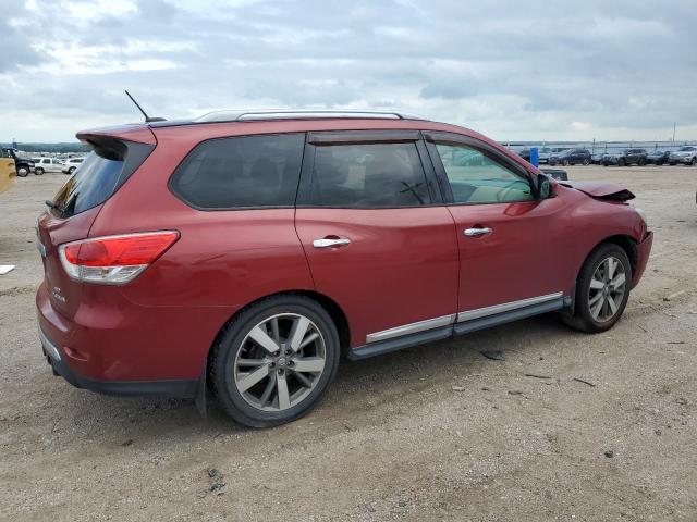 5N1AR2MMXDC613021 - 2013 NISSAN PATHFINDER S Kırmızı fotoğraf 3