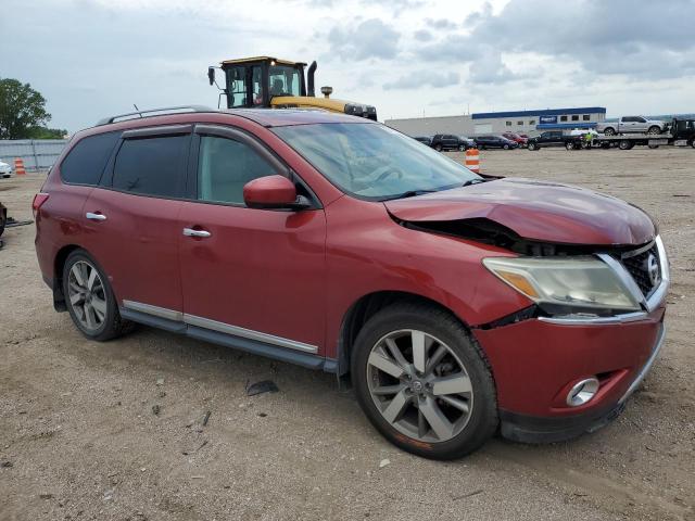 5N1AR2MMXDC613021 - 2013 NISSAN PATHFINDER S Kırmızı fotoğraf 4