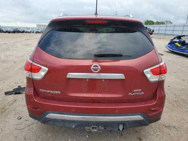 5N1AR2MMXDC613021 - 2013 NISSAN PATHFINDER S Kırmızı fotoğraf 6