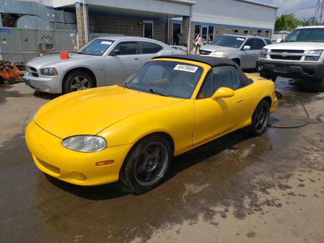 JM1NB353510203536 - 2001 MAZDA MX-5 MIATA BASE YELLOW photo 1