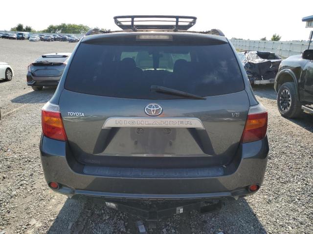 JTEDS41A192093330 - 2009 TOYOTA HIGHLANDER GRAY photo 6