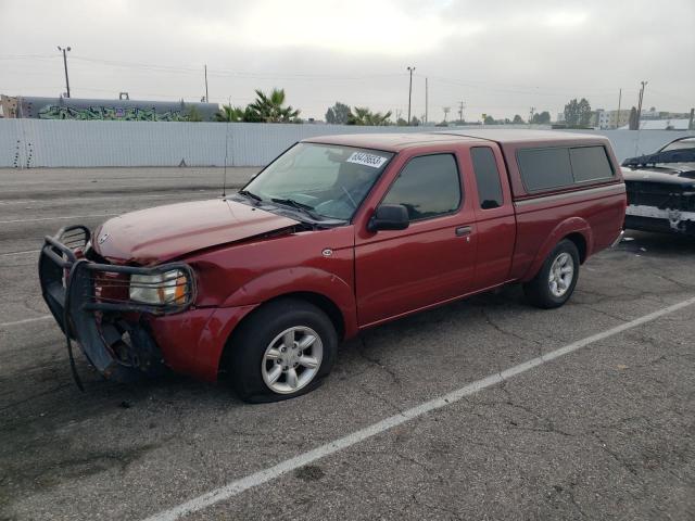 1N6DD26T24C435722 - 2004 NISSAN FRONTIER KING CAB XE BURGUNDY photo 1