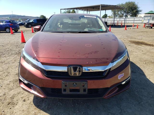 JHMZC5F17JC022491 - 2018 HONDA CLARITY BURGUNDY photo 5