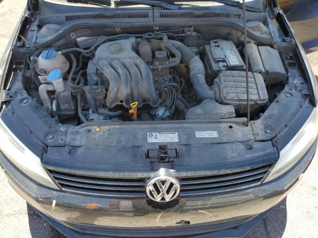 3VW2K7AJ5EM357291 - 2014 VOLKSWAGEN JETTA BASE BLACK photo 11