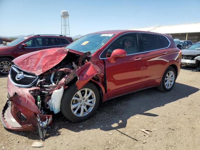 LRBFXBSA5KD026725 - 2019 BUICK ENVISION PREFERRED RED photo 1