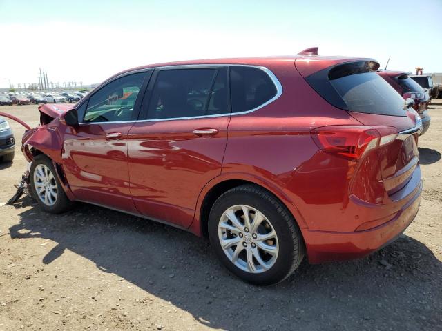 LRBFXBSA5KD026725 - 2019 BUICK ENVISION PREFERRED RED photo 2