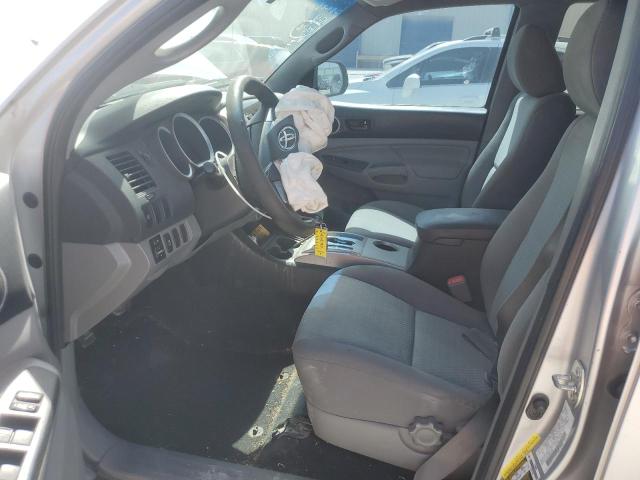 5TFJU4GN4CX025738 - 2012 TOYOTA TACOMA DOUBLE CAB PRERUNNER SILVER photo 7