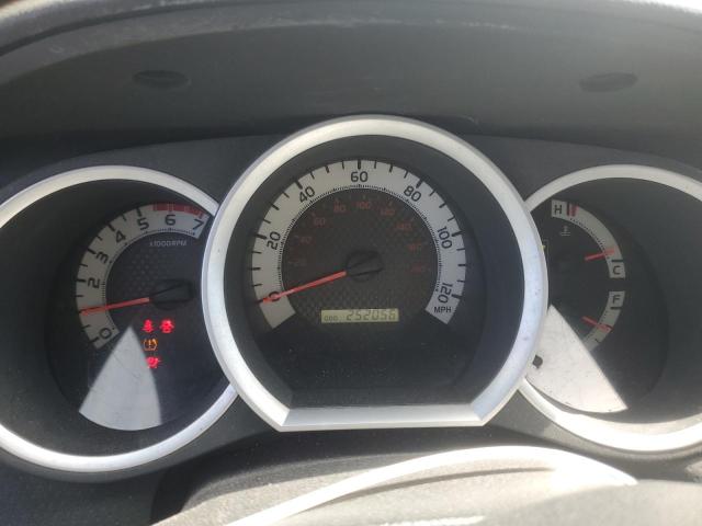 5TFJU4GN4CX025738 - 2012 TOYOTA TACOMA DOUBLE CAB PRERUNNER SILVER photo 9