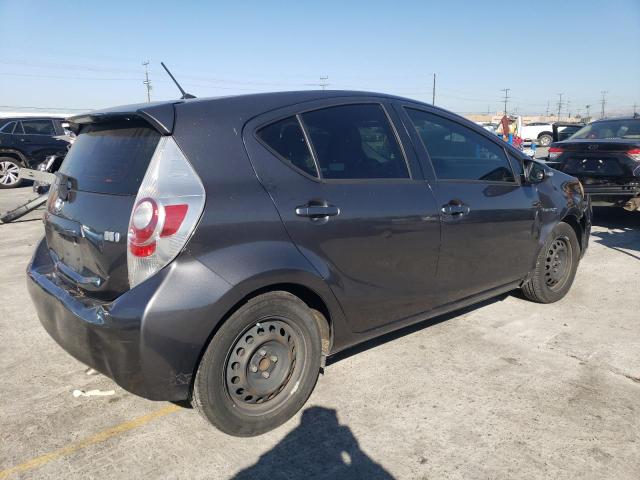 JTDKDTB3XE1559630 - 2014 TOYOTA PRIUS C GRAY photo 3