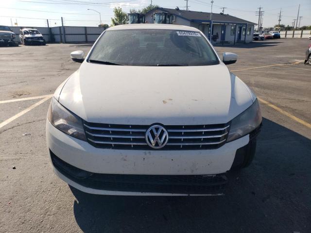 1VWBN7A35EC053680 - 2014 VOLKSWAGEN PASSAT SE WHITE photo 5