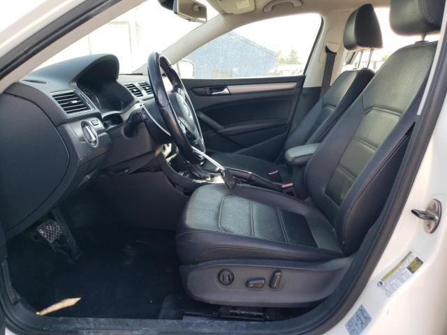 1VWBN7A35EC053680 - 2014 VOLKSWAGEN PASSAT SE WHITE photo 7
