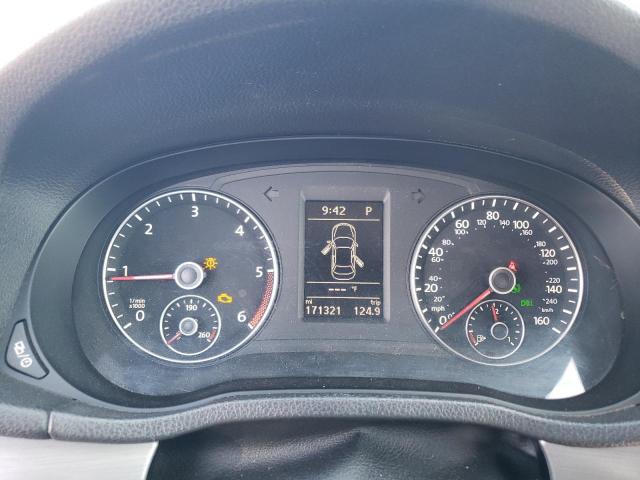 1VWBN7A35EC053680 - 2014 VOLKSWAGEN PASSAT SE WHITE photo 9
