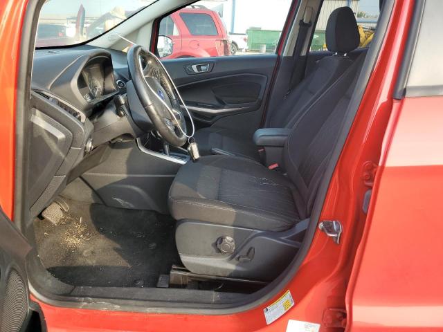 MAJ3S2GE2LC319056 - 2020 FORD ECOSPORT SE 红色 照片 7