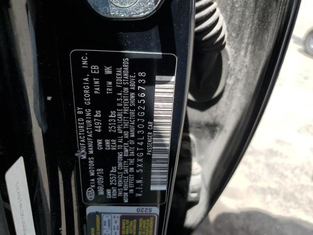 5XXGT4L30JG256738 - 2018 KIA OPTIMA LX Czarny zdjęcie 12