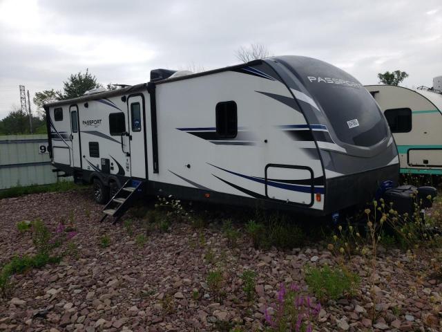 4YDT33528LK411300 - 2020 PASSPORT TRAVELTRLR BEIGE photo 1