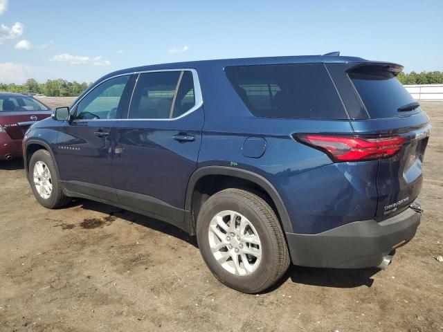 1GNEVFKW1PJ288618 - 2023 CHEVROLET TRAVERSE LS BLUE photo 2