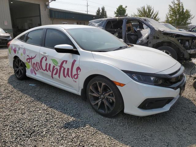 2HGFC2F84KH517523 - 2019 HONDA CIVIC SPORT თეთრი ფოტო 4