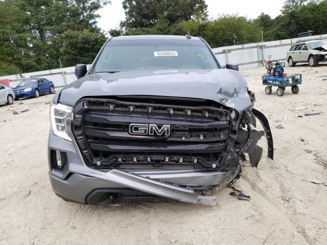 3GTU9CED3MG425007 - 2021 GMC SIERRA K1500 ELEVATION GRAY photo 5