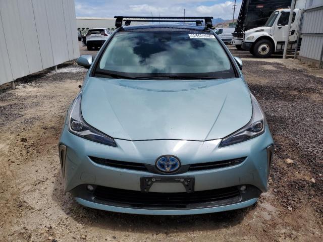 JTDKAMFU2N3183494 - 2022 TOYOTA PRIUS NIGHT SHADE Turkuaz fotoğraf 5