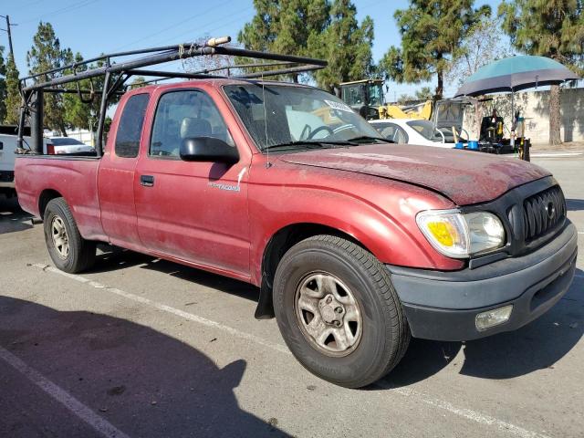 5TEVL52N73Z216080 - 2003 TOYOTA TACOMA XTRACAB Қызыл фото 4