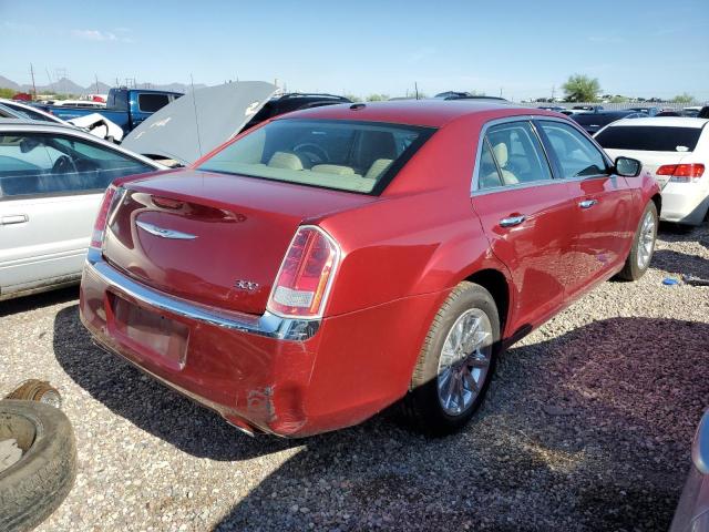 2C3CCACG3CH279726 - 2012 CHRYSLER 300 LIMITED RED photo 3