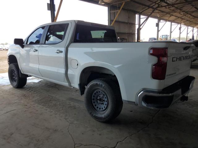 3GCPWCED8MG153494 - 2021 CHEVROLET SILVERADO C1500 LT WHITE photo 2