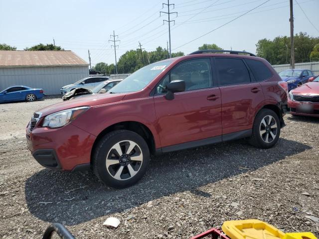 JF2SJABCXJH400557 - 2018 SUBARU FORESTER 2.5I RED photo 1