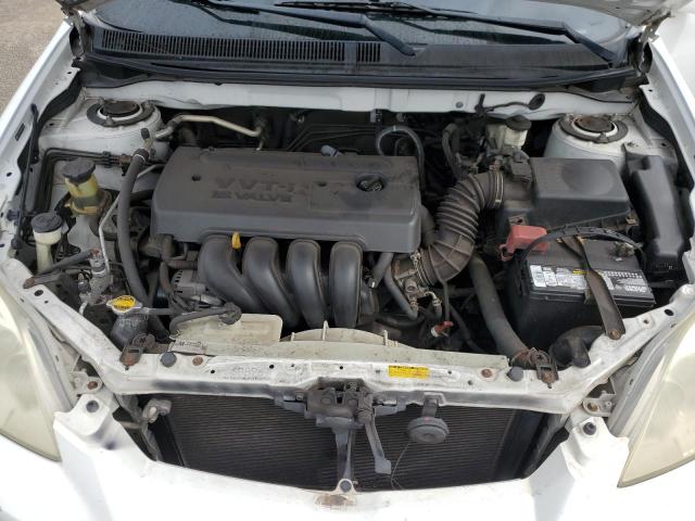 2T1KR32E68C692405 - 2008 TOYOTA COROLLA MA XR WHITE photo 11