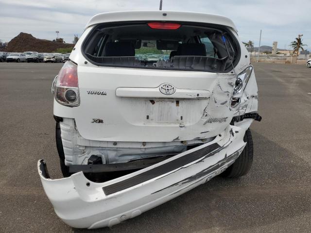 2T1KR32E68C692405 - 2008 TOYOTA COROLLA MA XR WHITE photo 6