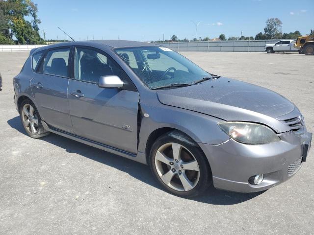 JM1BK344861429682 - 2006 MAZDA 3 HATCHBACK CHARCOAL photo 4