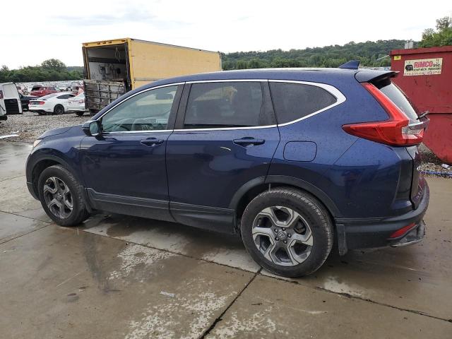 5J6RW2H51HL068801 - 2017 HONDA CR-V EX Bleu photo 2