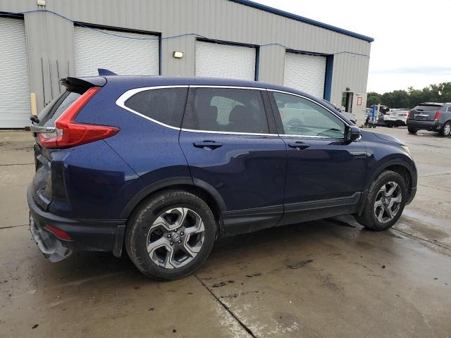 5J6RW2H51HL068801 - 2017 HONDA CR-V EX Bleu photo 3