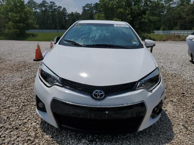 2T1BURHE4EC100276 - 2014 TOYOTA COROLLA L WHITE photo 5