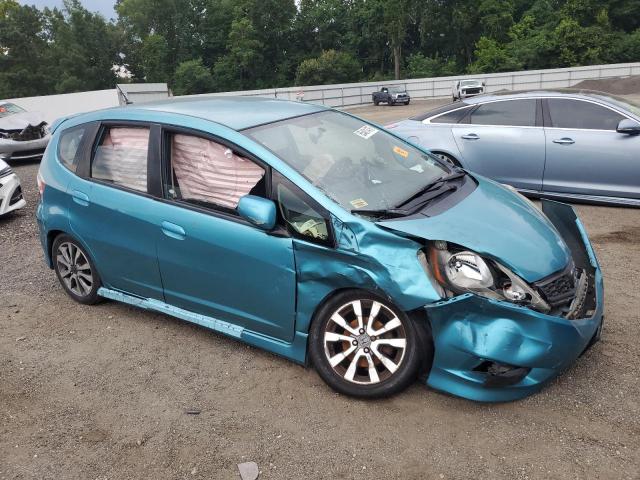 JHMGE8H50DC027877 - 2013 HONDA FIT SPORT 蓝色 照片 4