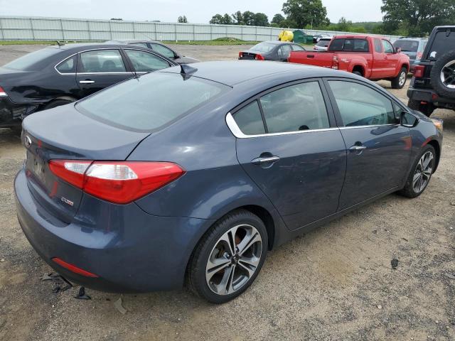 KNAFX4A84G5479292 - 2016 KIA FORTE EX GRAY photo 3