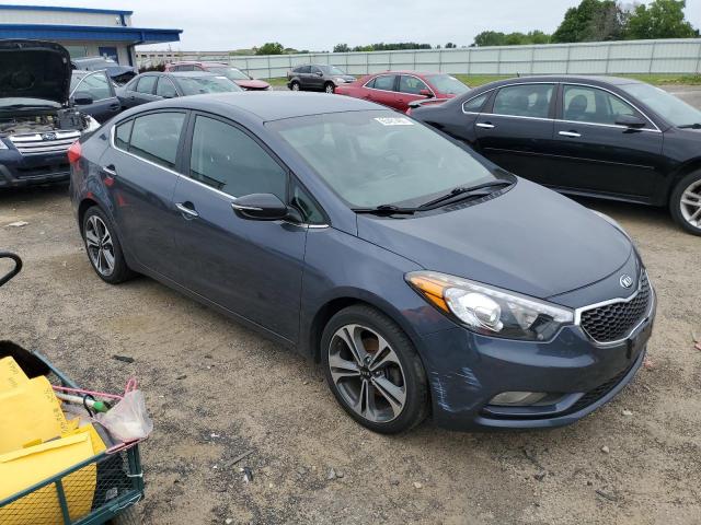 KNAFX4A84G5479292 - 2016 KIA FORTE EX GRAY photo 4