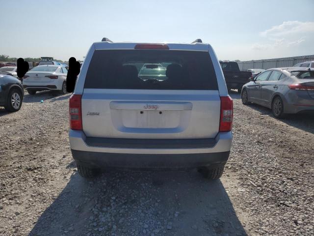 1C4NJPBA6DD272486 - 2013 JEEP PATRIOT SPORT SILVER photo 6