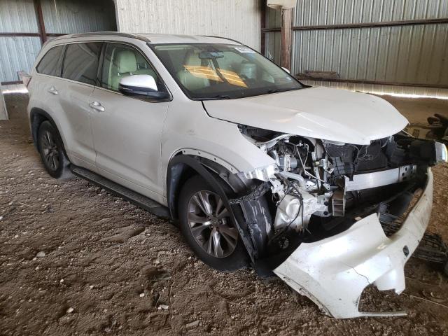 5TDKKRFH6FS088739 - 2015 TOYOTA HIGHLANDER XLE Սպիտակ լուսանկար 4
