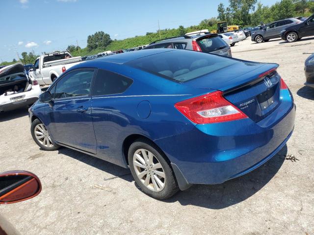 2HGFG3B15CH540037 - 2012 HONDA CIVIC EXL BLUE photo 2