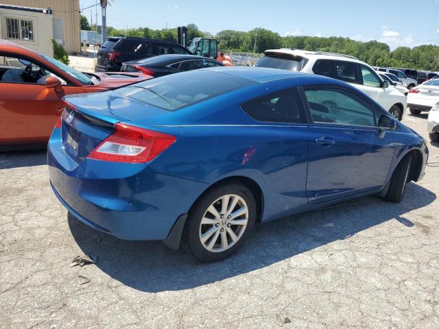 2HGFG3B15CH540037 - 2012 HONDA CIVIC EXL ლურჯი ფოტო 3