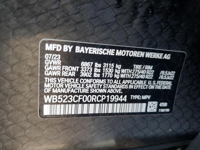 WB523CF00RCP19944 - 2024 BMW IX XDRIVE50 Grafit foto 13