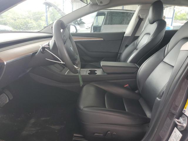 5YJ3E1EB2NF117120 - 2022 TESLA MODEL 3 灰色 照片 7
