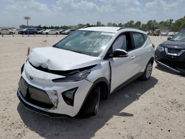 1G1FY6S08P4146273 - 2023 CHEVROLET BOLT EUV LT WHITE photo 1