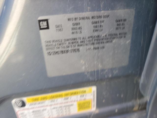 1G1ZH57BX8F177676 - 2008 CHEVROLET MALIBU 1LT Blau Foto 12