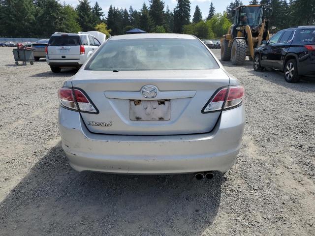 1YVHP82AX95M28767 - 2009 MAZDA 6 I SILVER photo 6