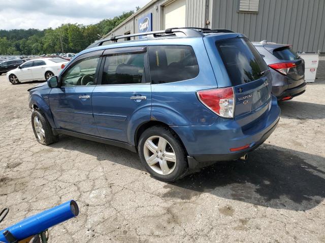 JF2SH64699H726748 - 2009 SUBARU FORESTER 2.5X LIMITED BLUE photo 2